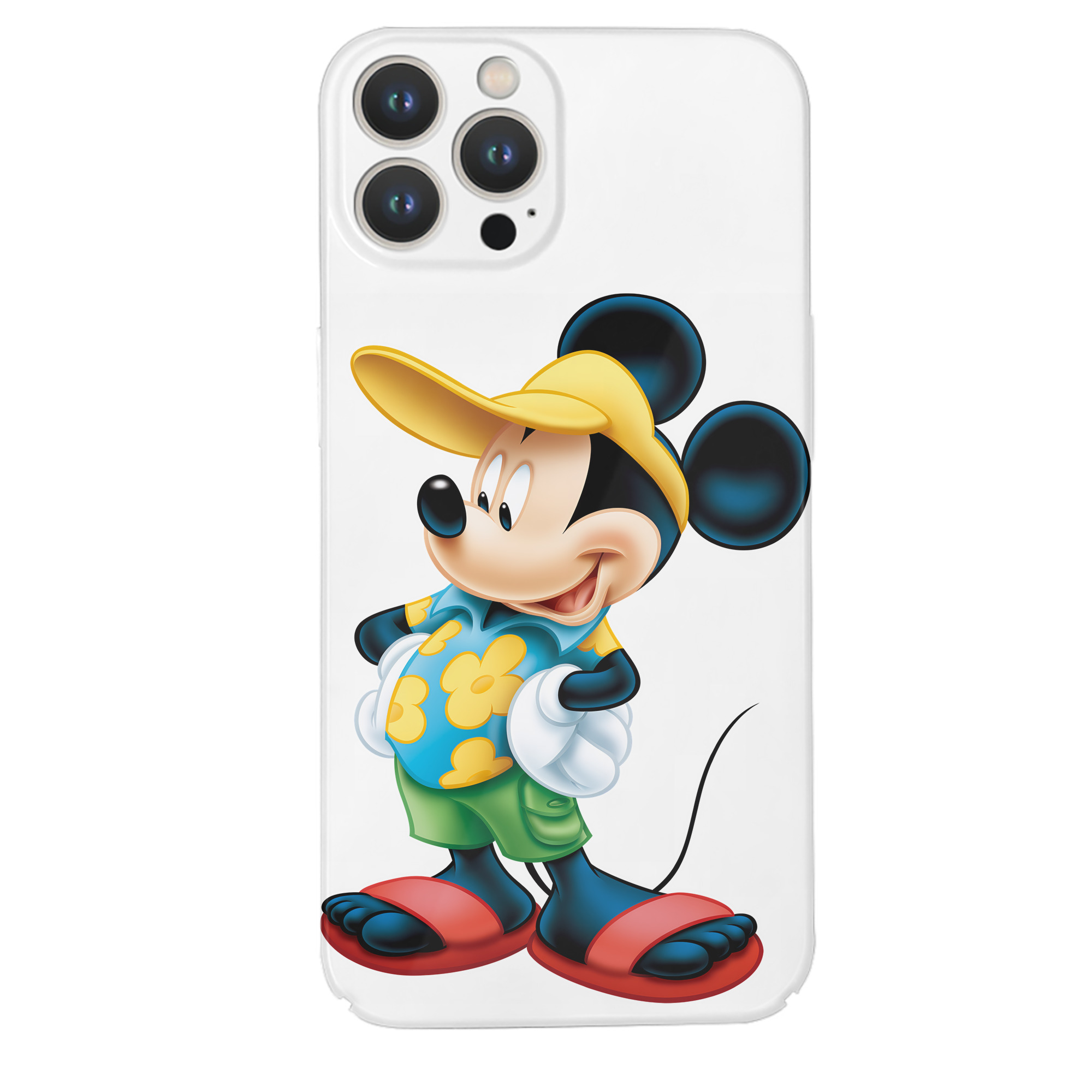 （画像用） ミッキーマウス Mickey Mouse 【iPhone 14シリーズ対応】ハードケース
